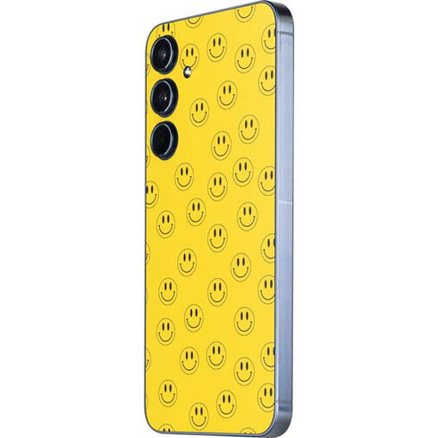 Happy Face Pattern Galaxy A55 5G Skin